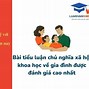 Của Chủ Nghĩa Xã Hội Khoa Học Là Gì