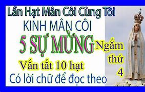 Kinh Mân Côi Năm Sự Mừng