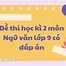 Soạn Văn Lớp 9 Chương Trình Mới